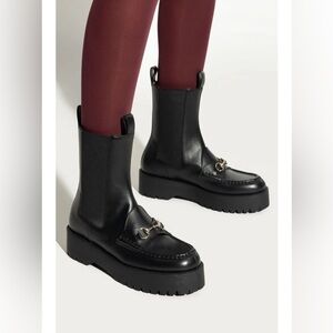 Gucci Horsebit Leather Boots!